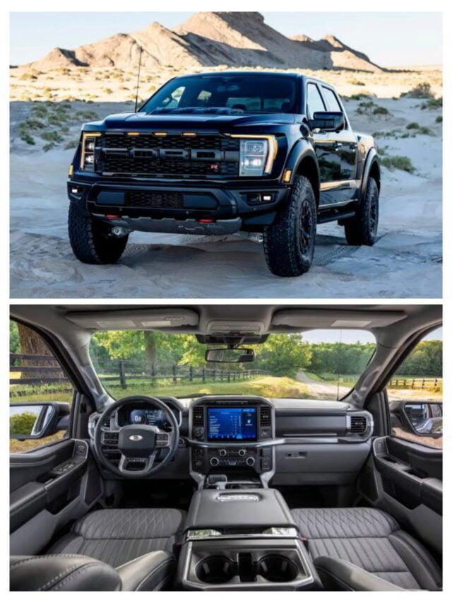 which gives the Ford F-150 Raptor R an even more menacing appearance.